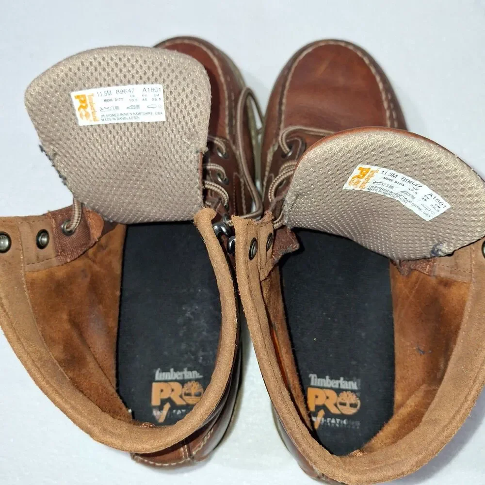 Timberland PRO Mens Barstow Wedge 6 Moc Soft Toe Work Boots 89647 Work Casual